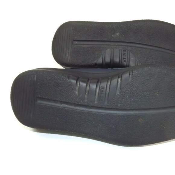 Bally FERDO Navy Blue Leather Sports Loafers 6 E - Picture 7 of 8